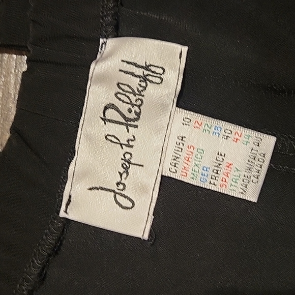 ❤️ JOSEPH RIBKOFF HIGH RISE PULL ON WIDE LEG PANTS, 10 (30) - Picture 2 of 3